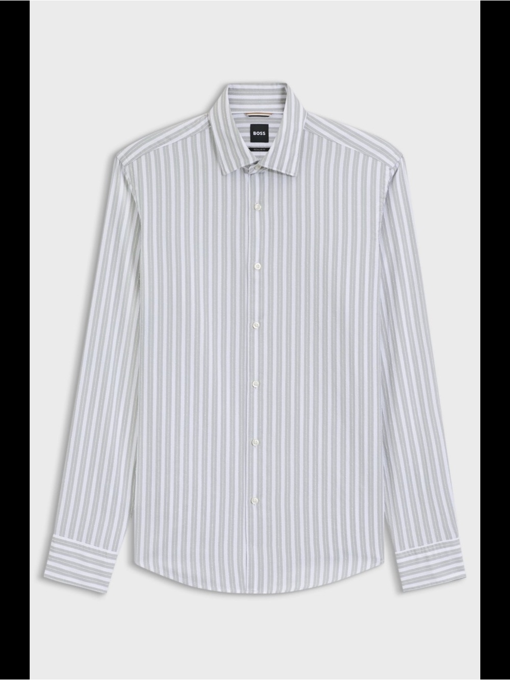 NWT Boss Button Up Striped Shirt Size 15.7